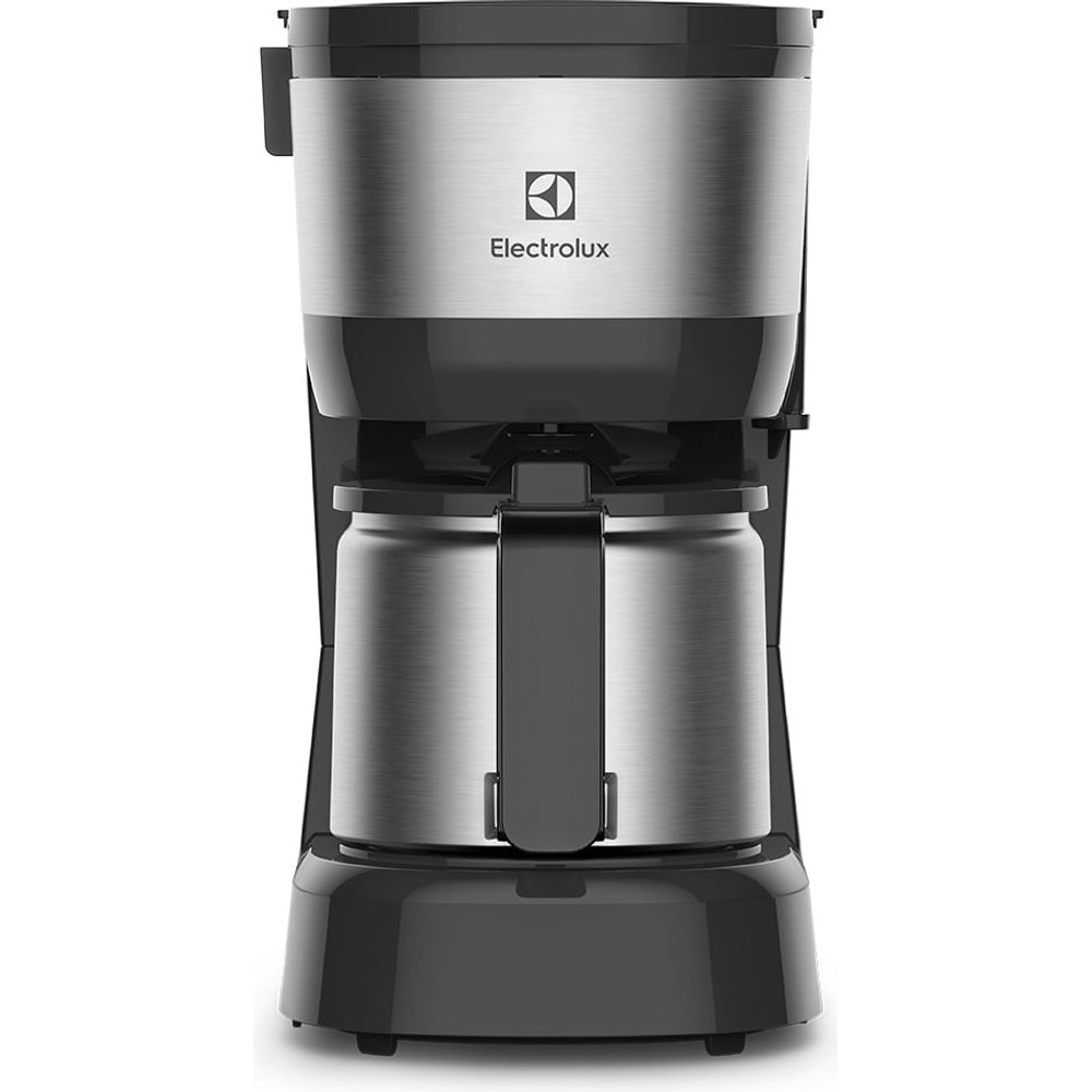 Cafeteira elétrica Electrolux Efficient ECM12 em inox escovado com jarra de inox de 600 ml