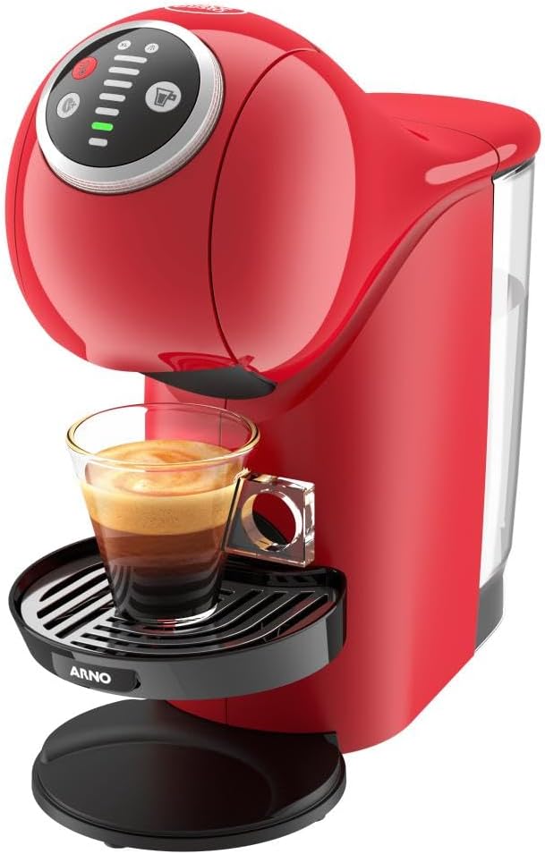 Cafeteira Arno Nescafé Dolce Gusto Genio S Plus DGS3 vermelha