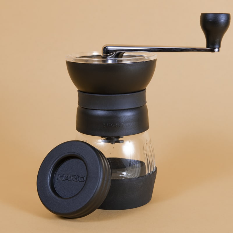 Moedor de café manual Hario Skerton Pro com capacidade de 100 g