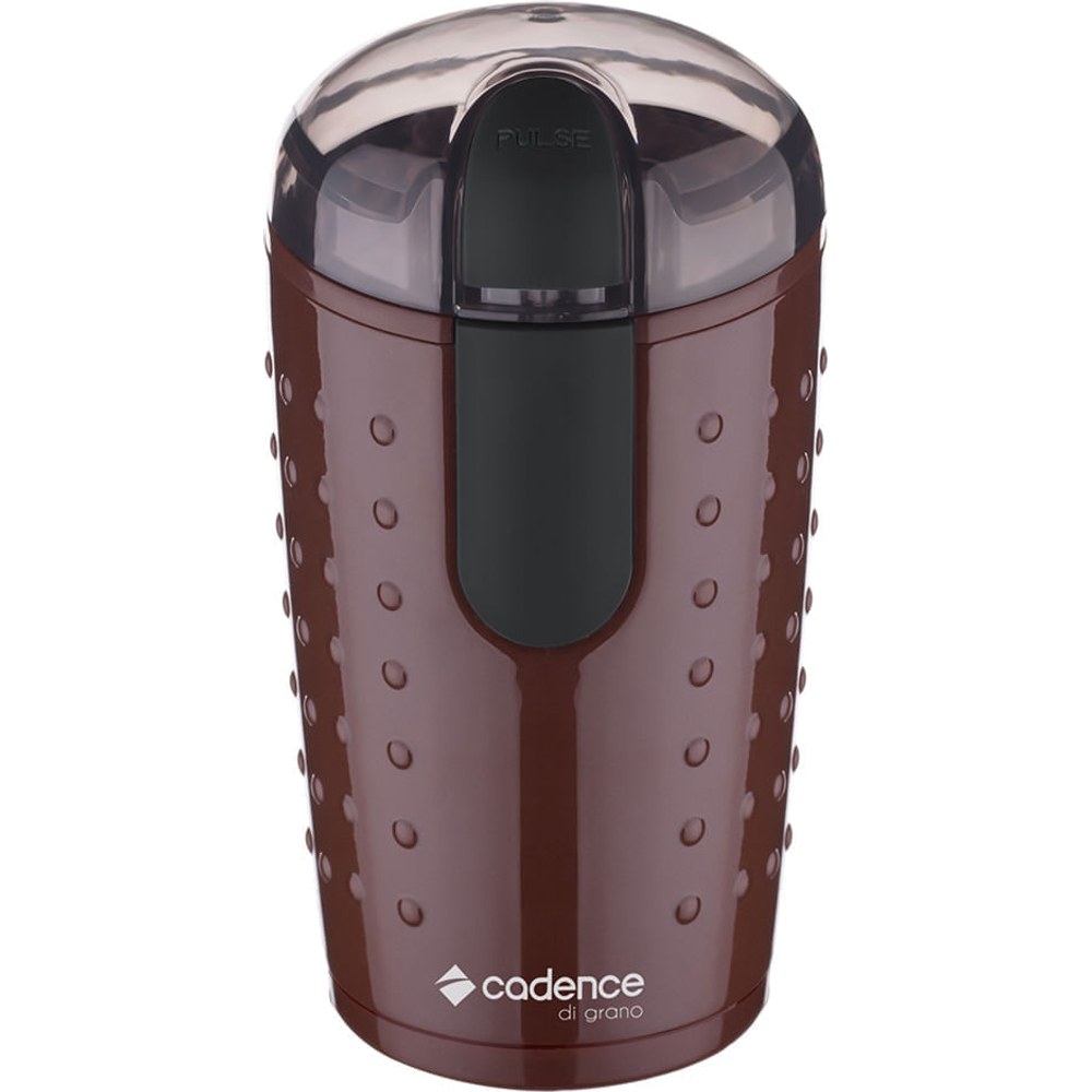 Moedor de café elétrico Cadence Di Grano marrom com lâmina de aço inox