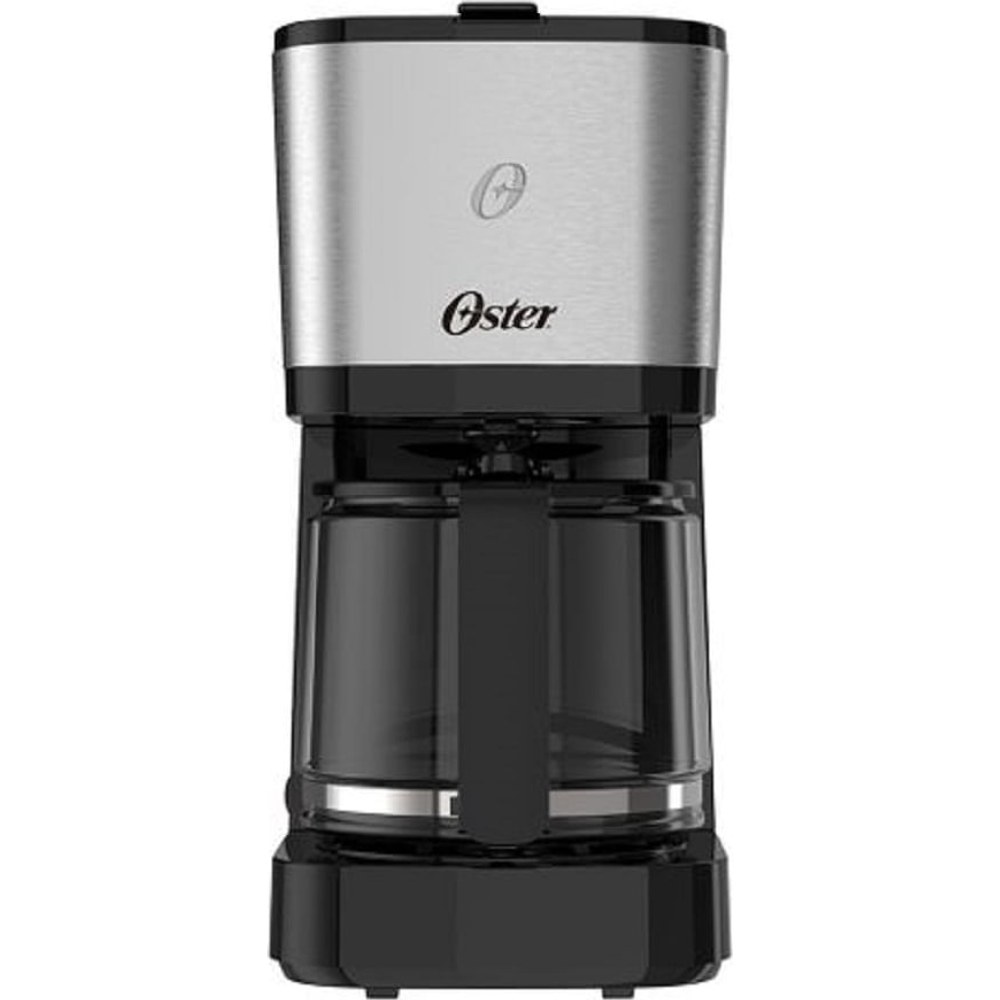 Cafeteira elétrica Oster Inox OCAF600 com jarra de vidro de 1,25 litro